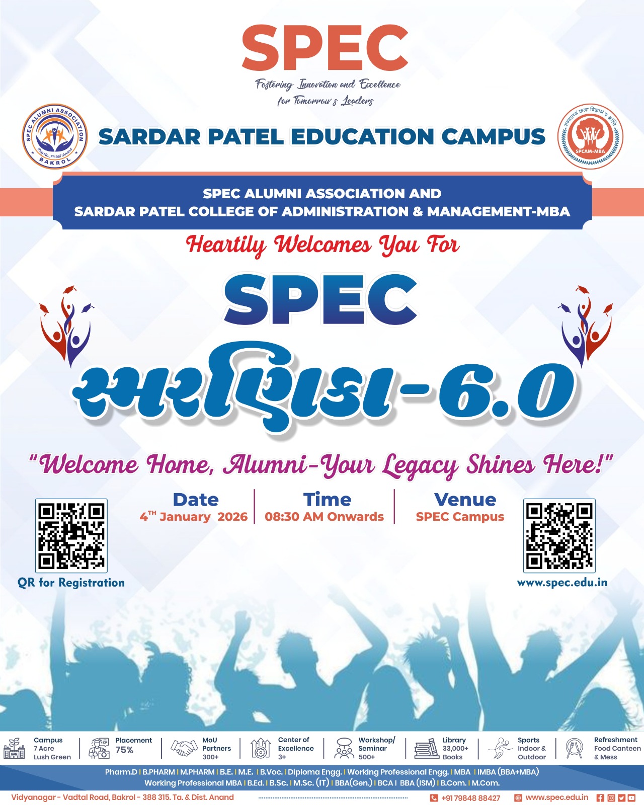 SPCAM (MBA) Alumni Meet Smarnika 6.0